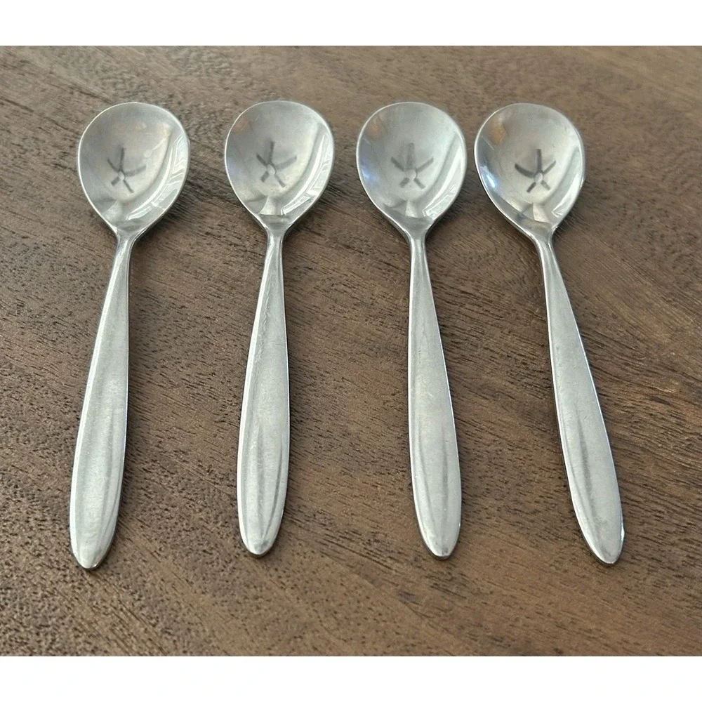 Vintage WMF Flatware Laurel‎ Demitasse Spoons 4 7/8